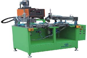 Double multilayer filter hot melt adhesive machine